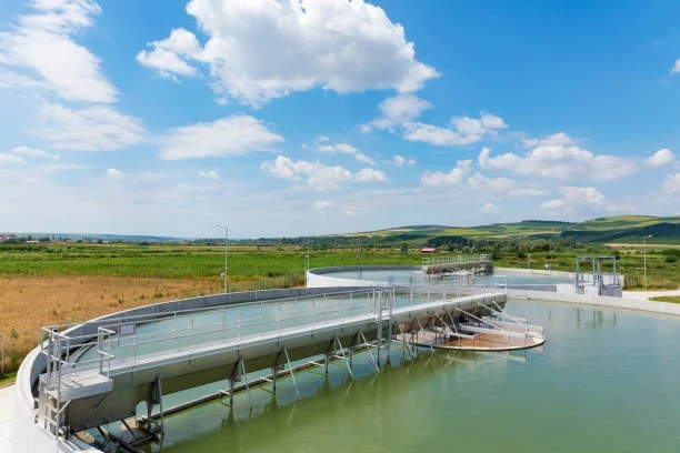 Estação de tratamento de água e efluentes